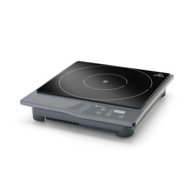 Indukční vařič 1800, HENDI, Kitchen Line, 230V/1800W, 319x355x(H)67mm | 239209